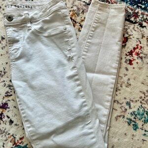 Articles Of Society Women's White Skinny Jeans